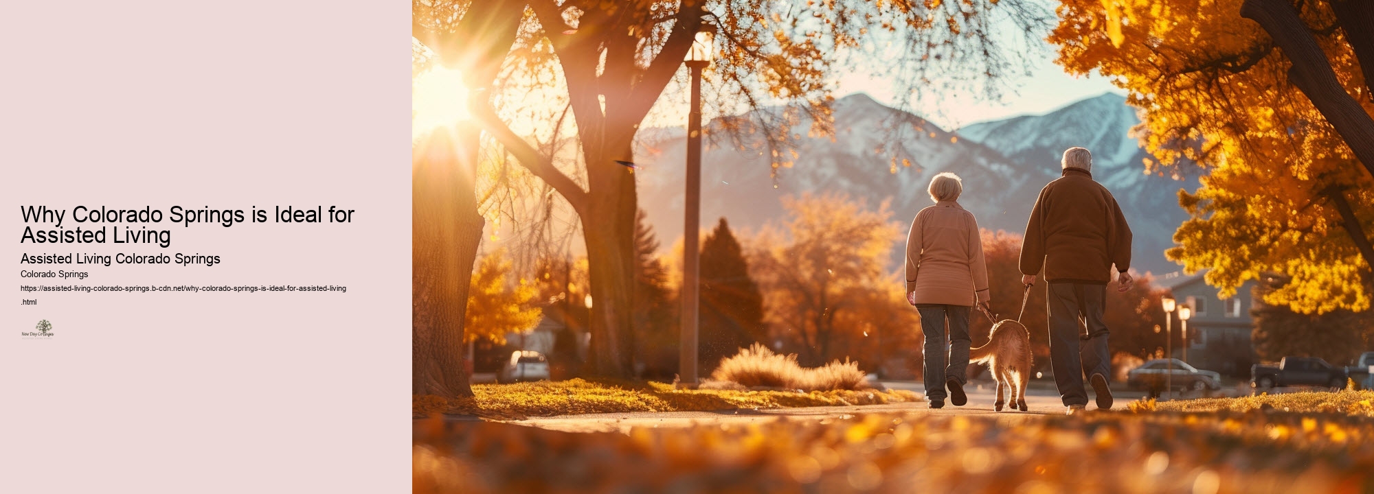 Why Colorado Springs is Ideal for Assisted Living